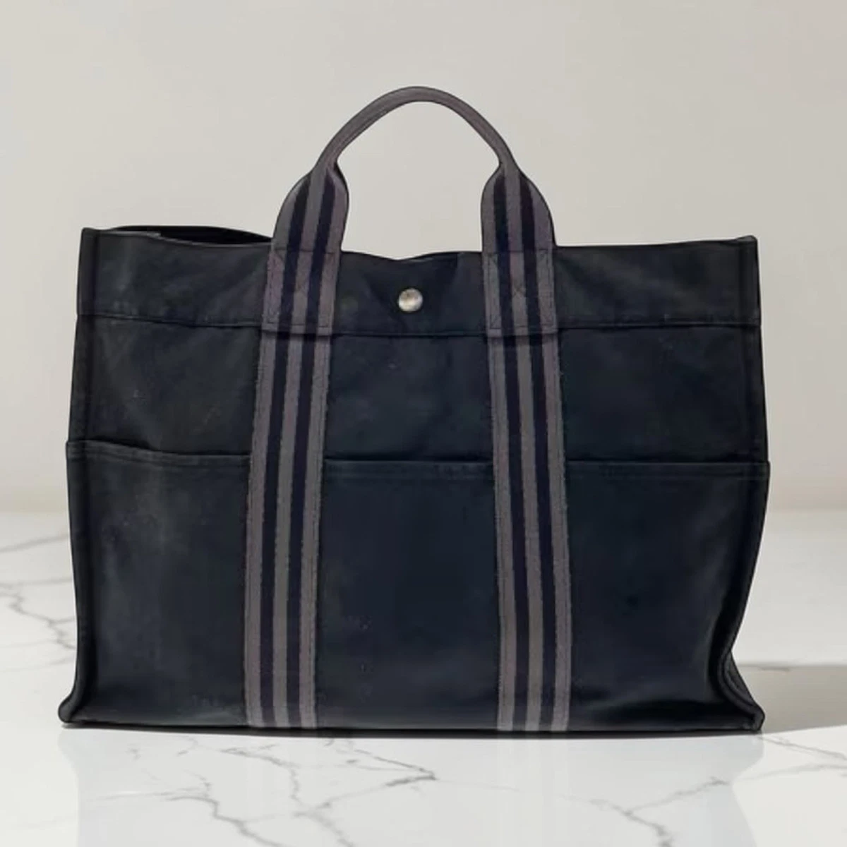 HERMÈS Tote Bags & Handbags Canvas Exterior for Women for sale | eBay