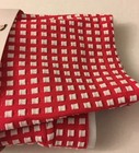 HUE 1 Pair CHECKERED KNIT Capris Leggings S U16661 NWT Tango Red — photo 3