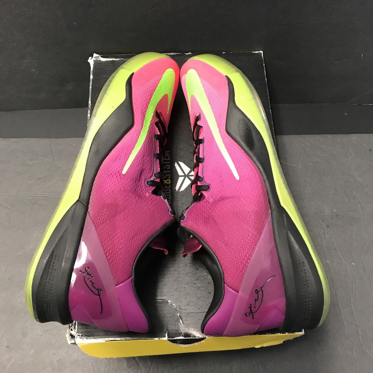 Nike Kobe 8 Mambacurial System MC 2013 #615315-500 Sz 14 Rare