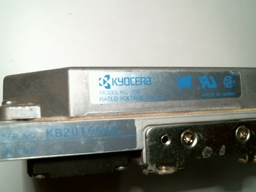 Hard Disk Drive - MFM Kyocera KC-20B 2002BH Rev GZ - Afbeelding 2 van 4