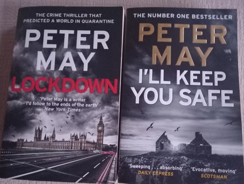 2 Peter May Books : I'll Keep You Safe & Lockdown. Standalones. Paperbacks VGC - Bild 1 von 6