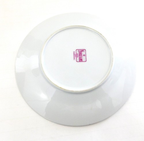 Norleans Debonaire Bread Salad Plate Fine Bone China Pink Roses Vines Vintage - Picture 7 of 14