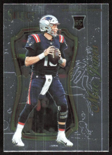 2021 8834A Panini Select Certified Rookies Mac Jones Rookie New England Patriots