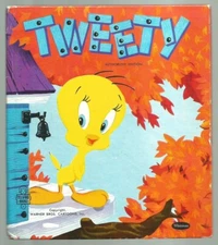 Vintage Children's Whitman Tell-A-Tale Book TWEETY Bird