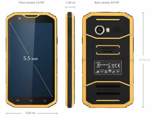 Smartphone Hot Pepper Serrano HPP-L55BUS 5.5" 16GB Nero – Sbloccato E Nuovo