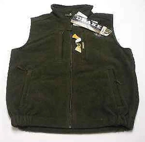 Drake Waterfowl 160 2X Olive Green Fleece Layering Vest