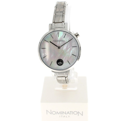 Nomination Watch Paris Round Mother of Pearl CZ Dial 076033/008