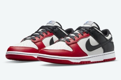 NIKE DUNK LOW EMB NBA 75th ANNIVERSARY CHICAGO DD3363-100 AUTHENTIC BOX SZ 8