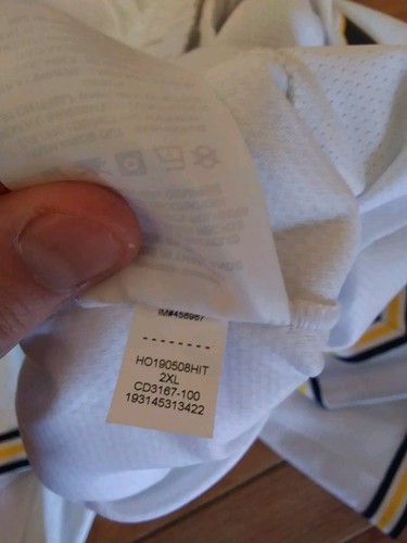 Michigan Wolverines NCAA Jordan Game Style Basketball Shorts Men's Size XXL - Picture 9 of 10