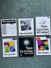Vintage Now Software Manuals: 1990s Now Up to Date  Now Contact Macintosh 
