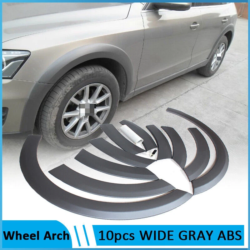 10X Fender Flares Wheel Arch Eyebrows Wide Covers Fit for Q5 2009-2016 - Изображение 2 из 4
