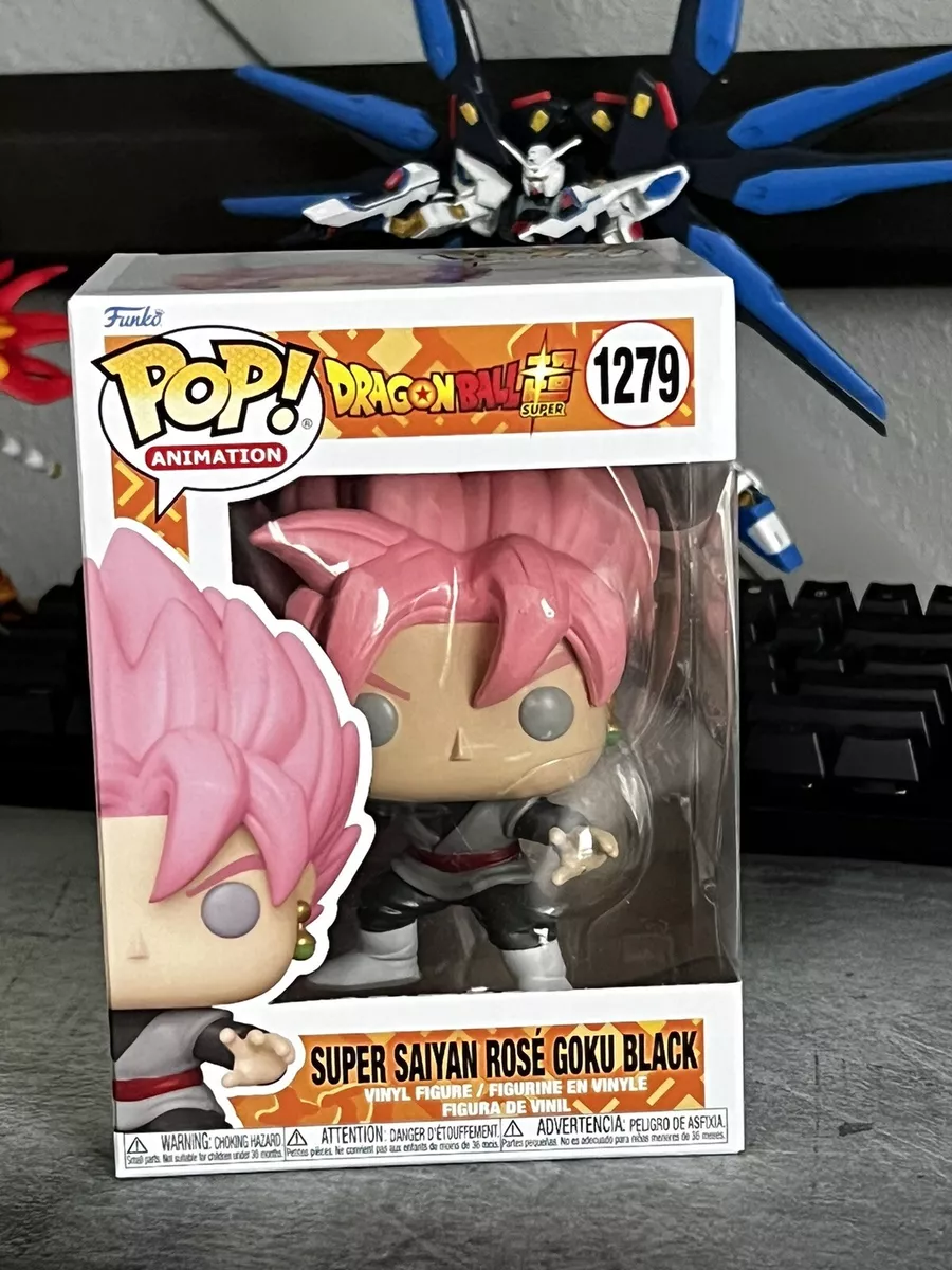 Boneco Dragon Ball Super Funko Pop Goku Black Super Saiyajin Rose 1279