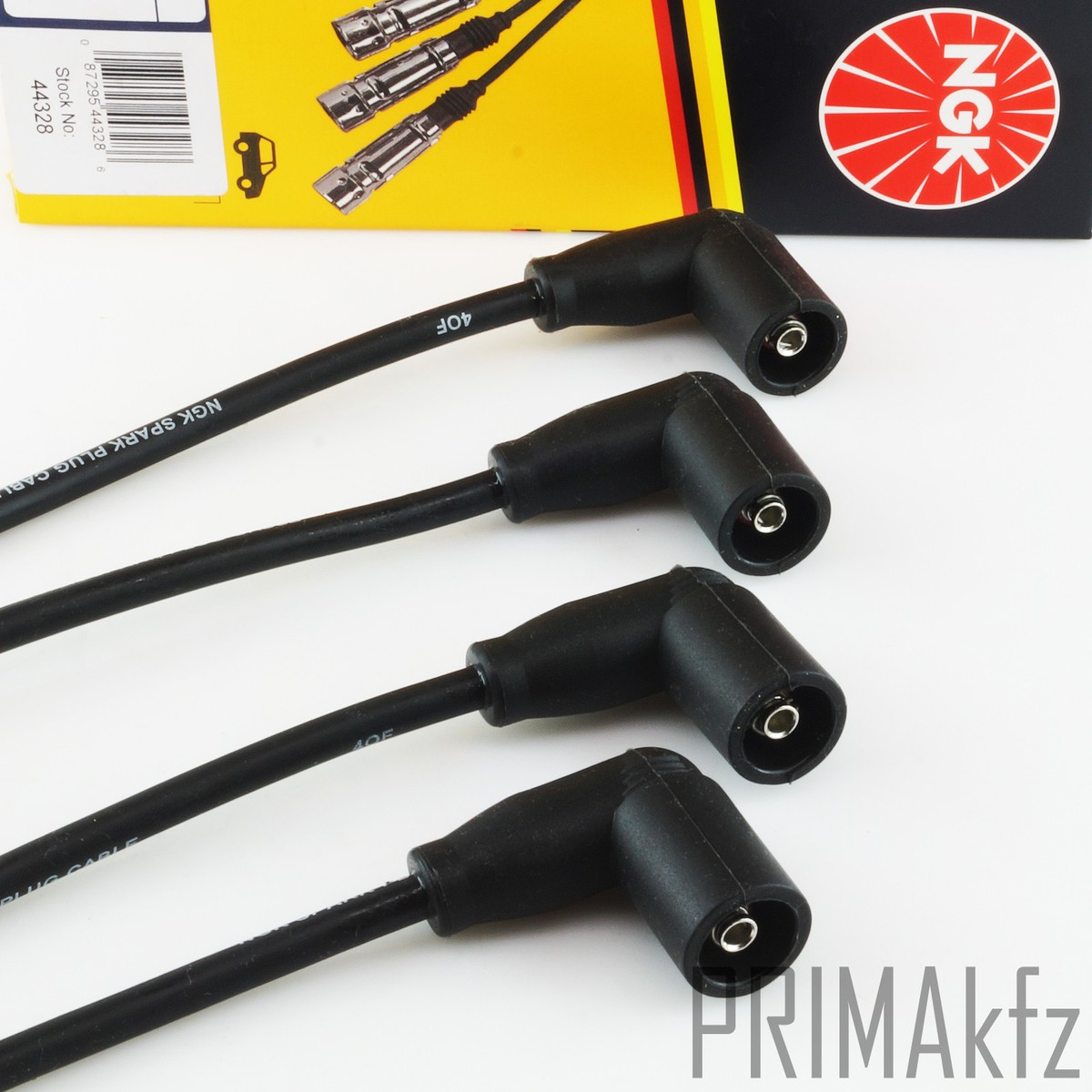 NGK 44328 ontstekingskabelset, zwart NGK 44328 ontstekingskabelset, zwart