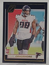 2024 ZENITH RUKE ORHORHORO ROOKIE FOOTBALL CARD FALCONS NFL panini 187