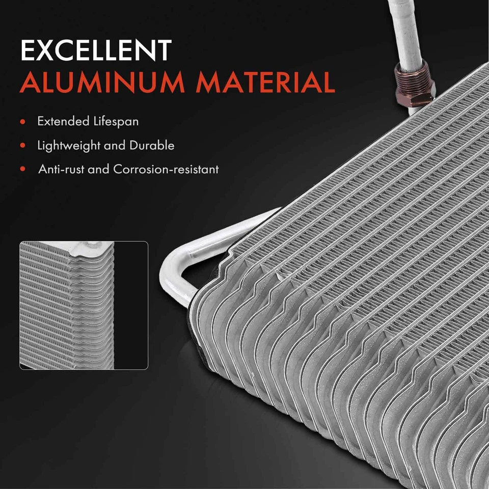 Núcleo evaporador de aire acondicionado para Chevrolet Express 1500 GMC P3500 Savana 2500 aleta de placa Foto 3 de 4