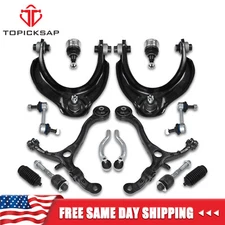 14pc Suspension Kit Arms Ball Joints Stabilizer Links Set for Honda Accord 08-12