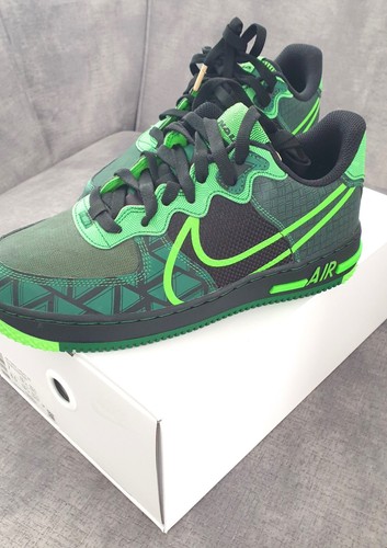 nike air force 1 react qs black