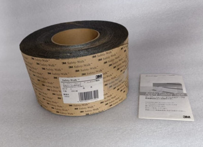 3M Safety-Walk Rutschhemmendes Sicherheitsband Schwarz 100 mm 18 Meter Länge Neu