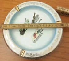 Philip Morris Ashtray, Vintage Advertising Cigarettes Sesto Fiorentino 1950s 