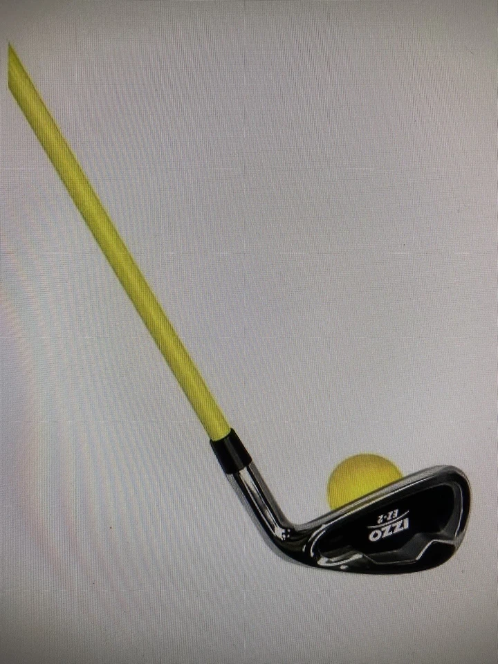Izzo EZ-2 Kids Golf Club & Practice Ball Set 7-Iron 3EVA Foam Yellow Golf Balls - Image 2 of 4