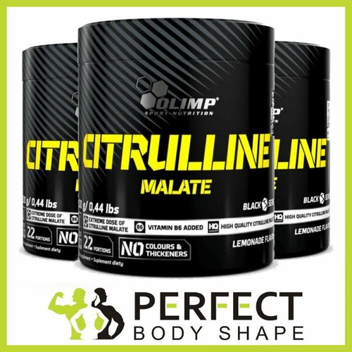OLIMP CITRULLINE MALATE 200G NITRIC OXIDE BOOSTER PRE-WORKOUT AMINO ACIDS DRINK - 第 1/3 張圖片