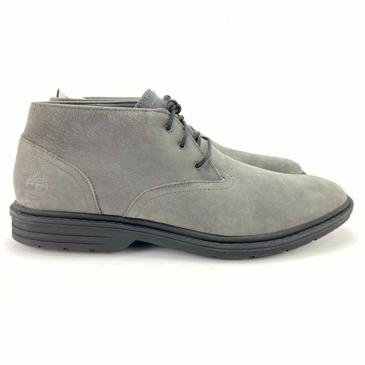 Timberland Men's Sawyer Lane Waterproof Medium Grey Nubuck Chukka