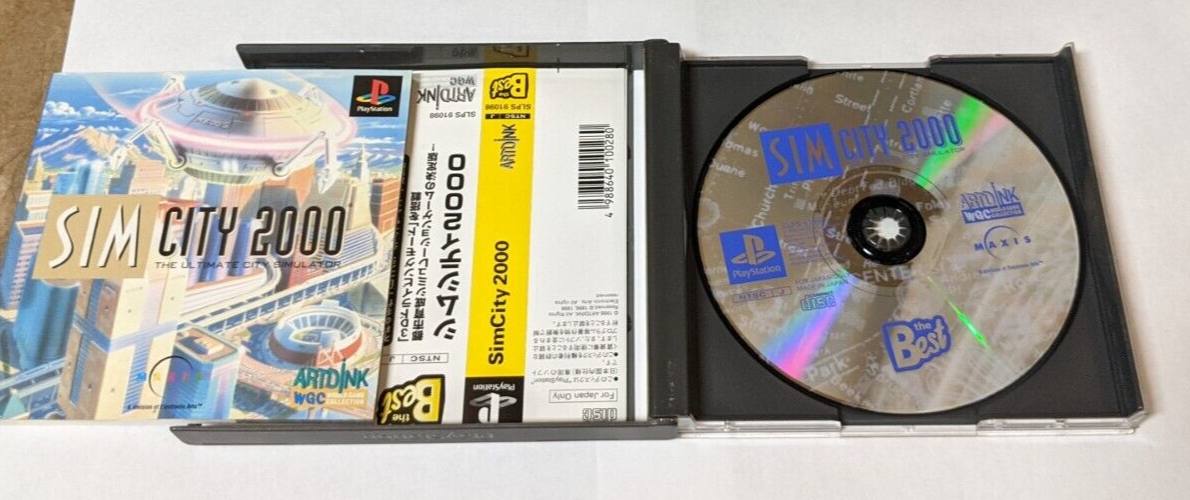 SimCity 2000 [Sony PlayStation - SLPS-91098] Japanese | eBay