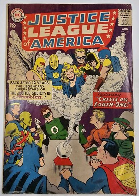 Justice League of America #21 (DC, 1963) FN 5.5- Major Silver Age KEY issue!