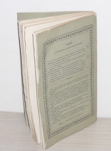 Inscriptions Piyadasi Senart Bouddha Feer JOURNAL ASIATIQUE Rodet Octobre 1880 - Picture 6 of 6