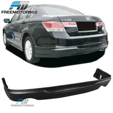 Fits 11-12 Honda Accord Sedan OE Style Urethane Rear Bumper Lip Spoiler Body Kit
