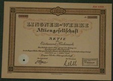 Lingner-Werke Aktiengesellschaft 1928 1000 RM