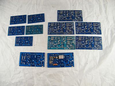 LOT OF 12 ~  NEW ~ BALMAR BLANK VOLTAGE REGULATOR BOARDS ~ 3 VERSIONS / SIZES