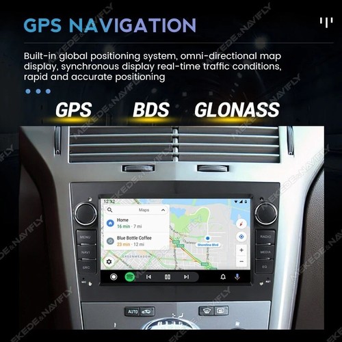 NEW Vauxhall Astra H Corsa C D Carplay Android Auto Stereo Black Head Unit + CAM - Picture 6 of 11