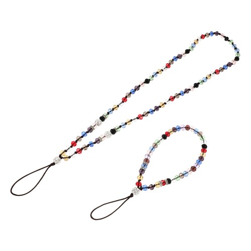 2 Pcs Fashion Beads Phone Lanyard Mobile Phone Chain Unique Phone Hanging Chain - 第 1/12 張圖片