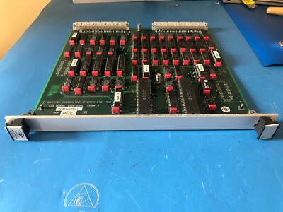 Computer Recognition Systems 1520-1000 LCS Board VME PCB Card Working Spare
