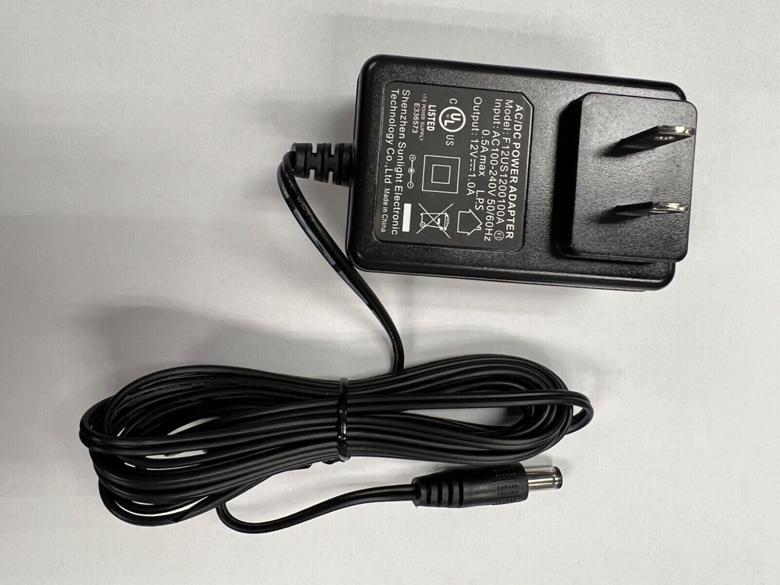 ac to dc power adapter input ac 100-240v 50/60Hz | eBay