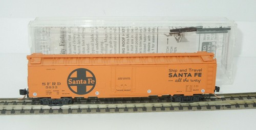 Micro Trains Line Spur N 52050 Riveted Steel Express Reefer ATSF and Santa Fe | Zustand: Gebraucht