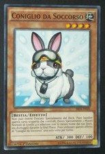 CONIGLIO DA SOCCORSO  in Italiano SR04-IT020 Comune YUGIOH Rescue rabbit