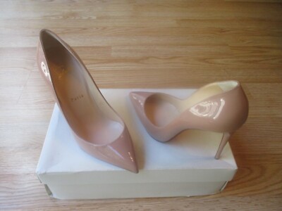 Christian Louboutin Pigalle Follies 110 Pump Pointy Toe Patent