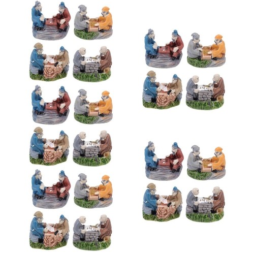 Lot De 25 Mini Figurines De Chevaux En Résine, Modèles De Poulains Petits Chevaux Poneys Miniatures Mini Animaux En Resine~p124589138