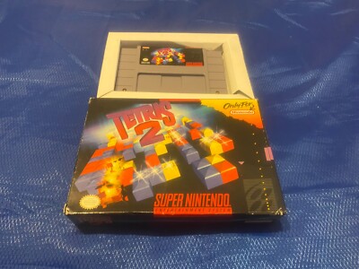 Tetris 2 (Super Nintendo Entertainment System, 1994) tested