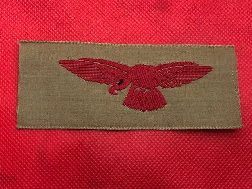 Genuine WW2 British RAF Tropical Eagle Uniform Shoulder Badge - Unused