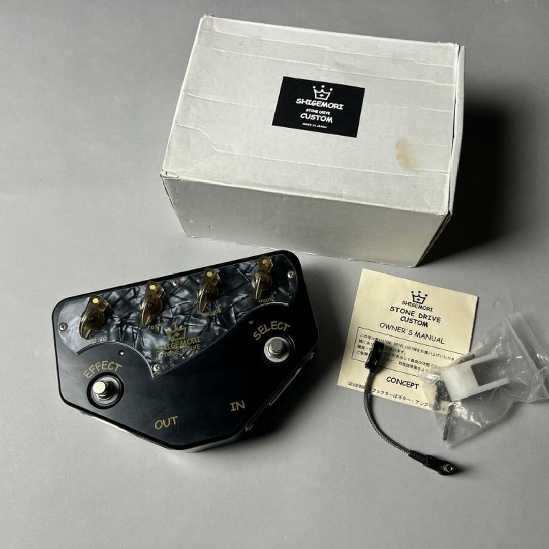 Guitar Effector Overdrive Shigemori Stone Drive Custom Ver3 Guitar Effector Overdrive Shigemori Stone Drive Custom Ver3