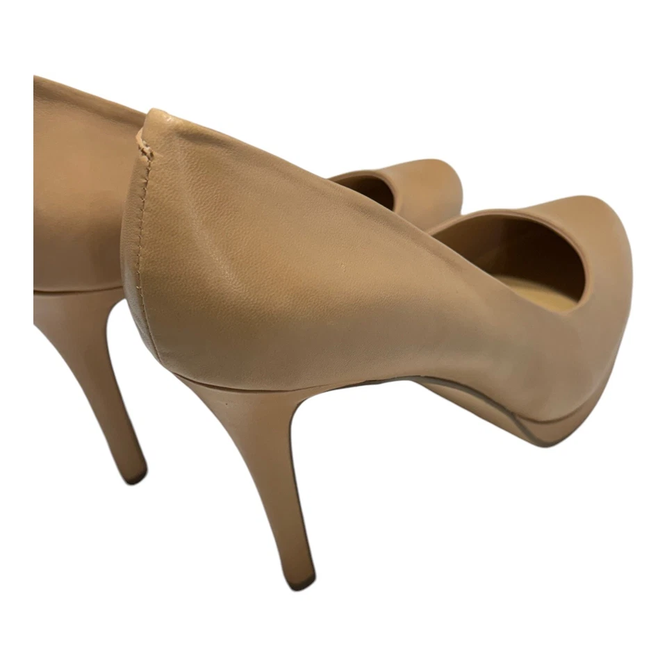 Zapatos Bleecker & Bond Celeste Plataforma Pump, Tacones Mujer Desnudos Talla 9.5 Foto 4 de 4