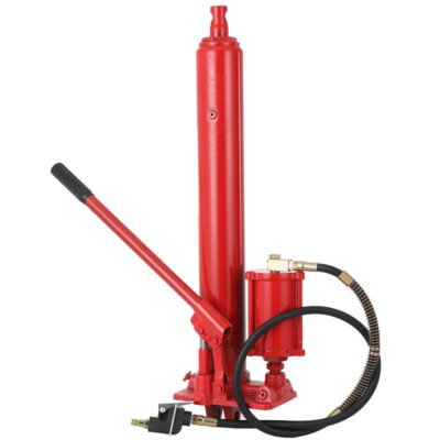 8 TON AIR AND HYDRAULIC LONG RAM BOTTLE JACK ENGINE HOIST CHERRY PICKER TOOLS DE