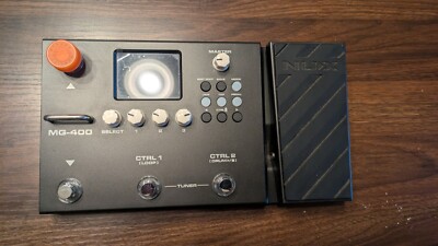 NUX MG-400 Modeling Guitar & Bass Processor Multi Effects Pedal
