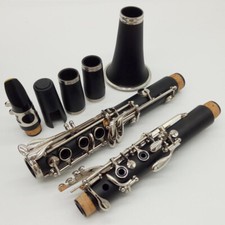 Bakelite A Clarinets Professional Clarinet Silver Plated Keys 17 Keys