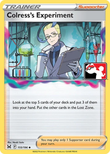 Colress's Experiment 155/196 Prize Pack Series Cards