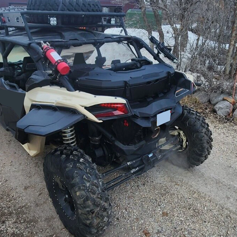 12 Gallon Storage Cargo Box For Can-Am Outlander Renegade Defender Maverick X3 - Image 4 of 4