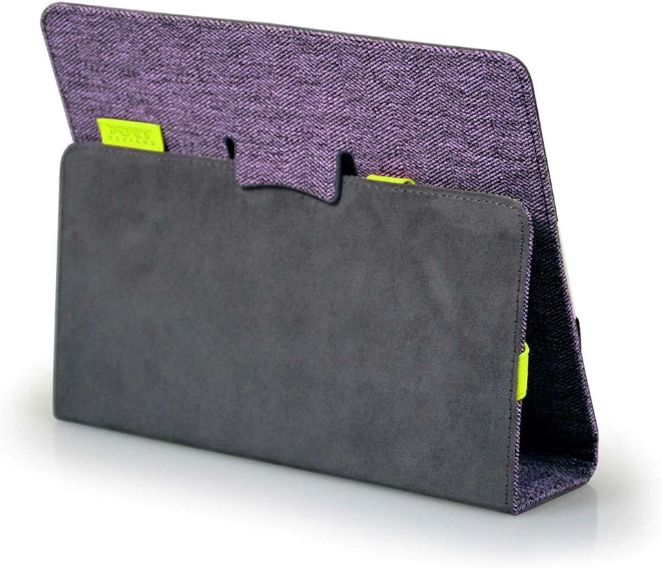 Port Designs Copenhagen Universal 7 to 8 inch Tablet eReader Filo Case Purple - Image 4 of 4